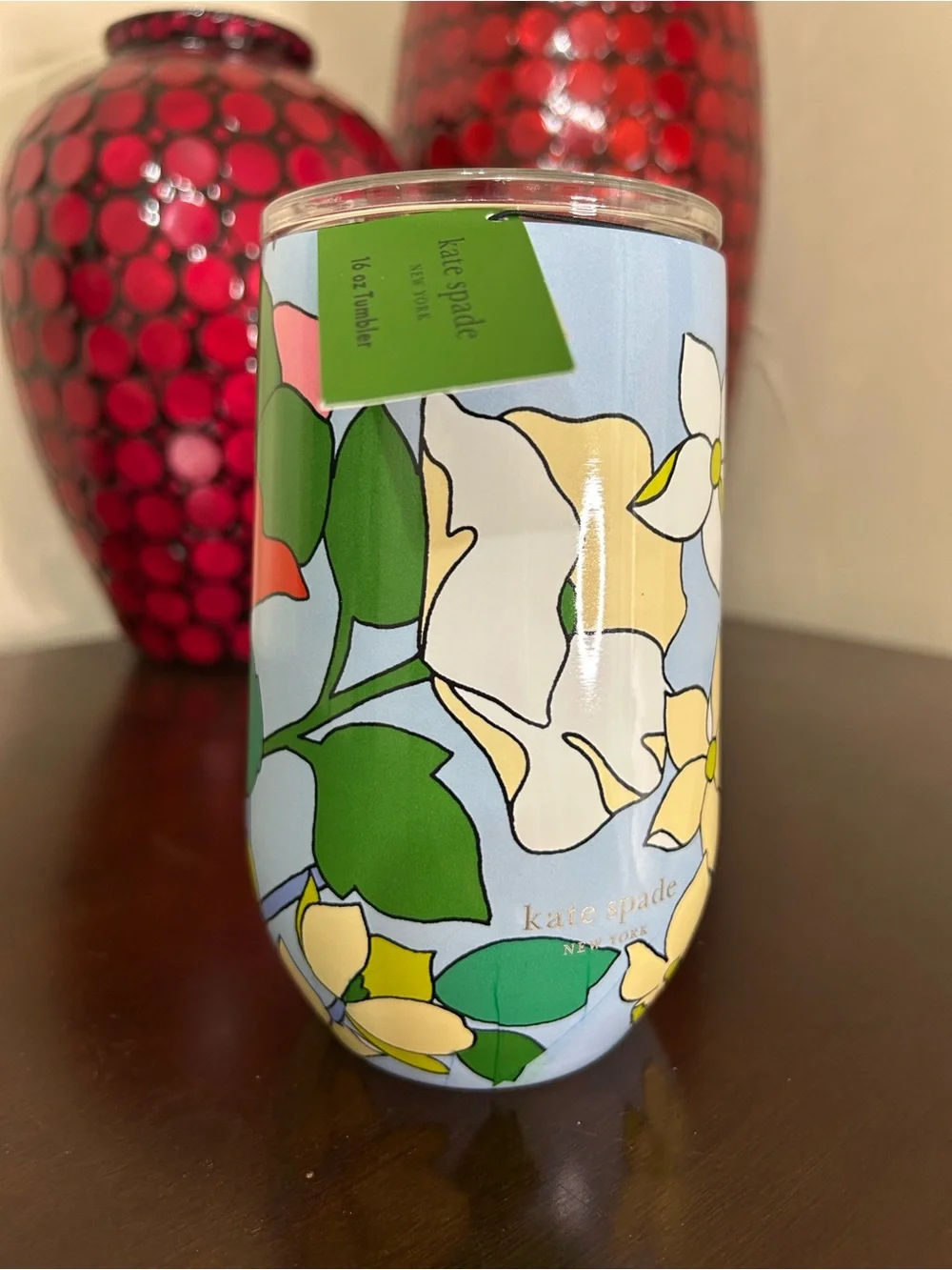 Kate Spade Flower Bed Stainless Steel Wine Tumbler